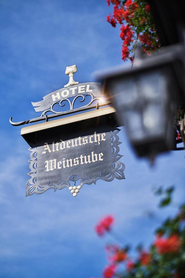 Altdeutsche Weinstube Hotel Rüdesheim am Rhein Exterior foto